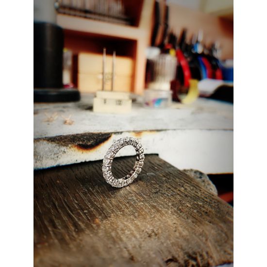 Classic 3 mm Diamond Eternity Ring ,  Enlarge image 7