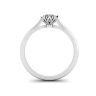 Lotus Diamond Engagement Ring, Image 2