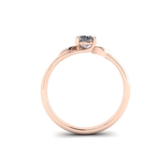 Nature Inspired Diamond Engagement Ring,  Enlarge image 2