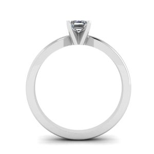Ring with Emerald Cut Diamond - Photo 1