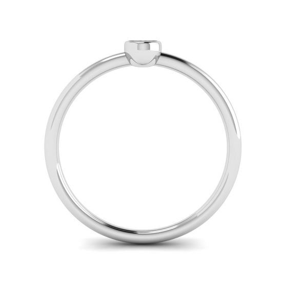 Oval Diamond Small Ring La Promesse,  Enlarge image 2